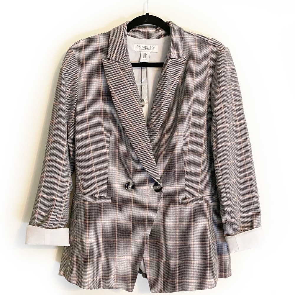RACHEL ZOE Double Breasted Blazer Size Medium